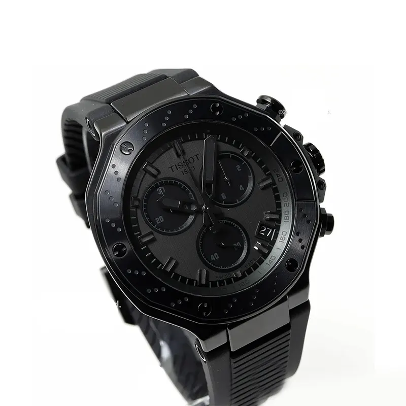 Tissot T-Race Sporty Chrono Black Men's Watch- T141.417.37.061.00